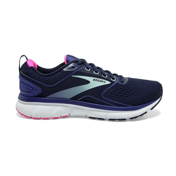 Brooks Women's ReStart Navy Athletic Shoes - Picture 2 of 12